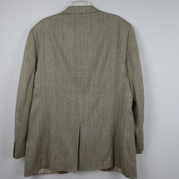 Norm Thompson Sport Coat Blazer Jacket Men's Size 44L Classic Silk Nubby - Picture 5 of 8